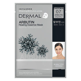 Коллагеновая маска DERMAL двойного действия с профессиональной концентрацией арбутина, 28 гр