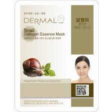 Косметическая маска DERMAL с коллагеном и экстрактом секреции улитки Экстракт секреции улитки, 23 гр.