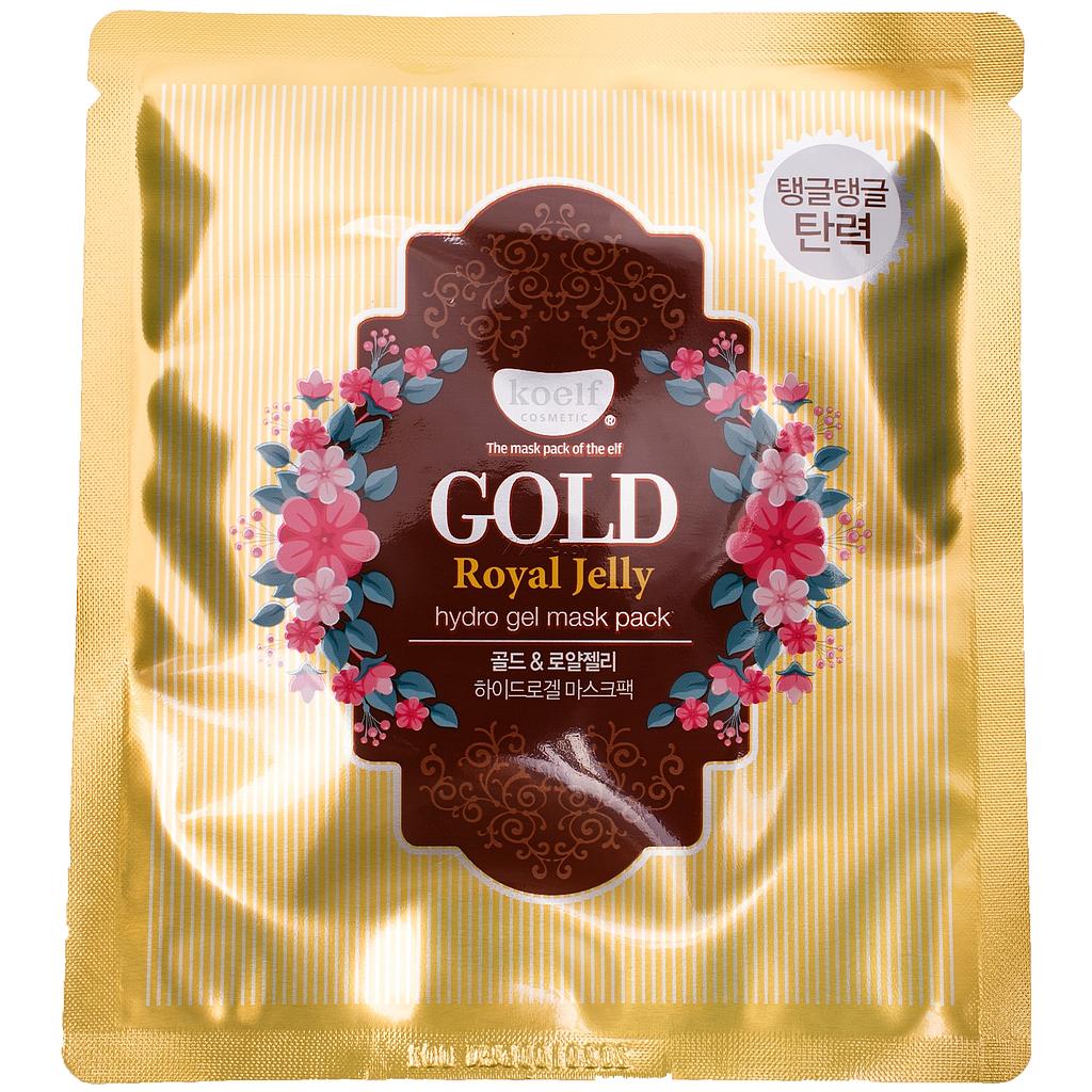 Маска для лица KOELF гидрогелевая с золотом и маточным молочком , 1 шт.