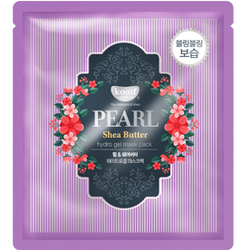 Маска для лица KOELF гидрогелевая с маслом ши и жемчужной пудрой, 1 шт.