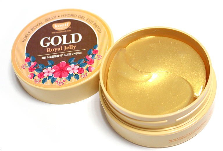 Набор патчей для век KOELF гидрогелевые золото/маточное молочко, 60 шт.