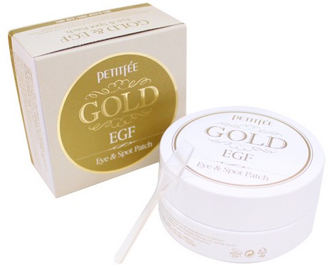 Набор патчей для век PETITFEE ЗОЛОТО/EGF Gold & EGF Eye&Spot Patch, 90 шт