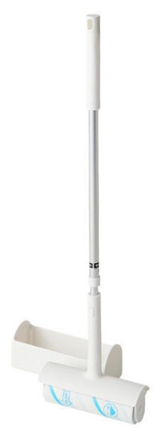 Ролик LEC с телескопической ручкой для чистки ковров (усиленный), 70 листов