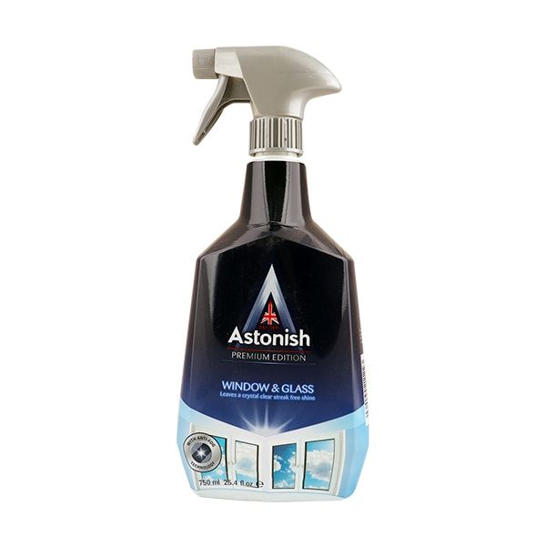 Спрей для чистки окон и стекол Window & Glass Аstonish, 750 мл.