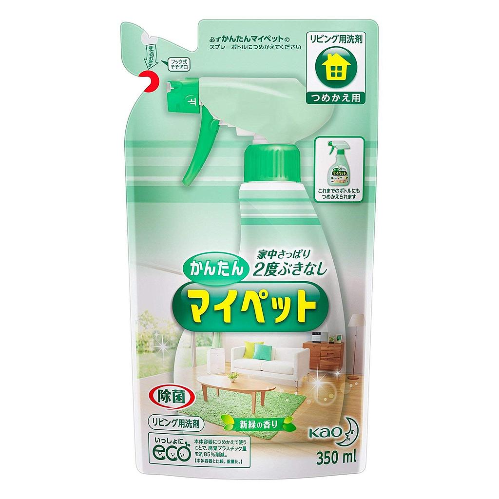 Универсальное моющее средство с дезинфицирующим эффектом для всех видов поверхностей КAO My Pet Simple, запасной блок 350 мл