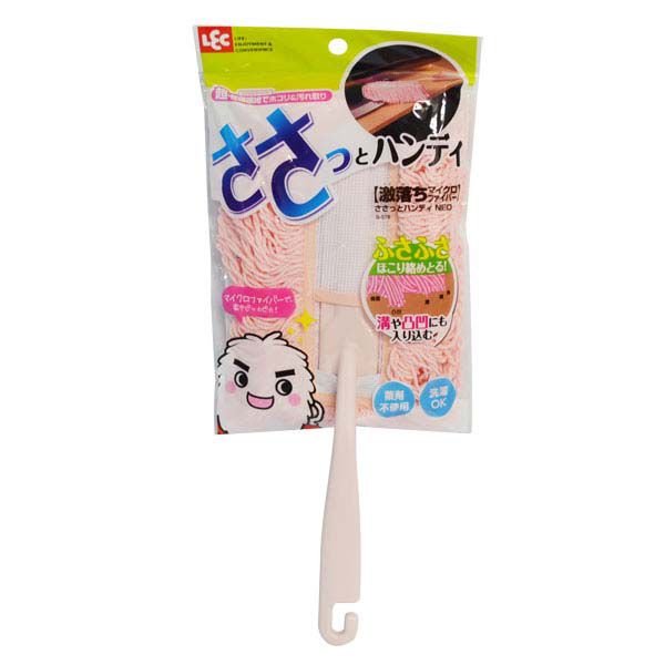 Щетка для удаления пыли LEC (из микрофибры с пластмассовой ручкой) 1 шт.