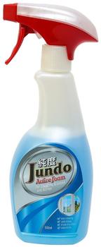 Средство для мытья стекол, пластика и зеркал Jundo «Active foam» с ароматом экзотических фруктов, 500 мл