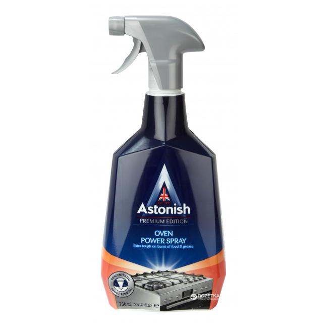 Мощный очиститель духовок, плит, гриля и СВЧ-печей Astonish, 750 мл.