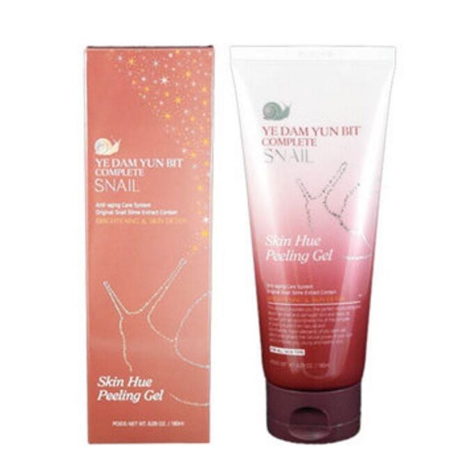 Антивозрастной пилинг гель-скатка YEDAM YUN BIT для восстановления натурального оттенка кожи лица, 180 мл