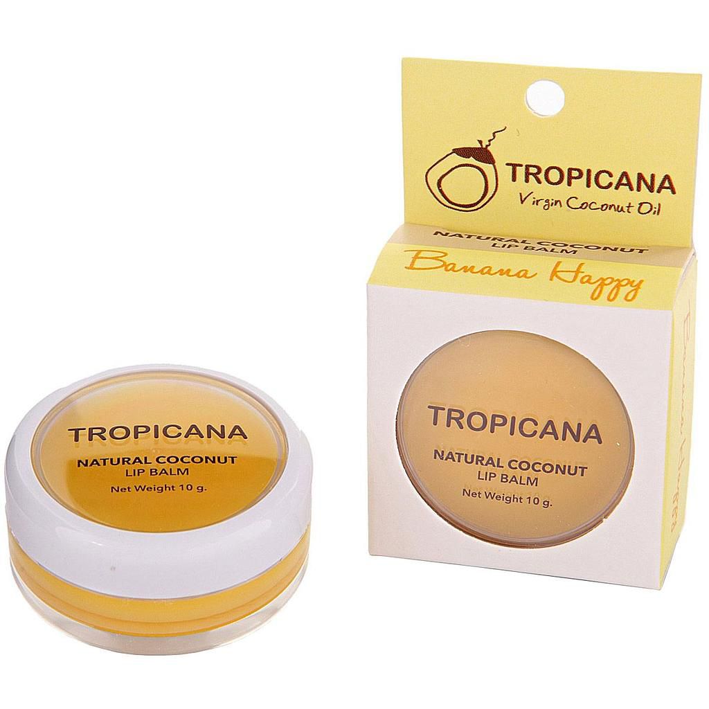 Бальзам для губ Tropicana Банановое счастье, 10 г