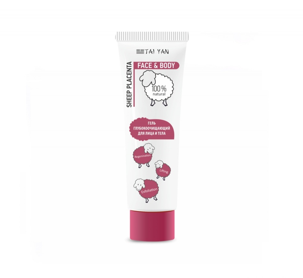 Гель отшелушивающий TAIYAN Овечья плацента TaiYan, 100 гр.
