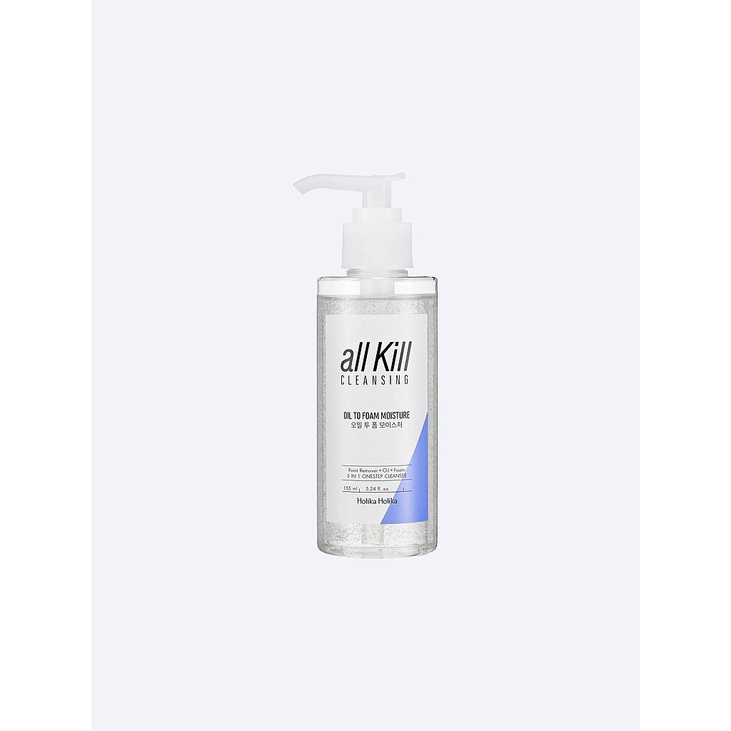 Очищающее масло-пенка Holika Holika Ол Килл, увлажняющее, 155 мл