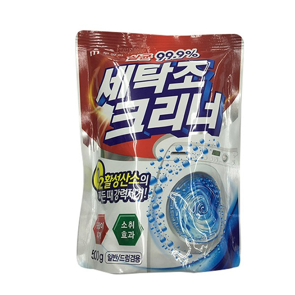 Порошковое средство MUKUNGHWA для чистки барабанов стиральных машин 500 гр