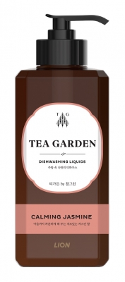 Средство для мытья посуды LION  Chamgreen Tea Garden Жасмин, флакон, 500 гр.