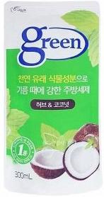 Средство для мытья посуды Pigeon Green Травы и кокос, 300 гр.