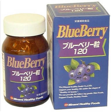 Пищевая добавка "Экстракт Черники 120 мг / 180 табл./ Minami