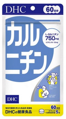 Пищевая добавка DHC  Л - карнитин 750 мг.  / L -carnitine  / 150 таб./  60 дней