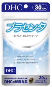Пищевая добавка DHC Плацента / 90 капсул /  30 дней