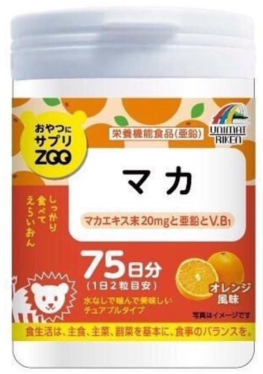 Пищевая добавка ZOO-Мака со вкусом апельсина / 150 шт./ Unimat Riken