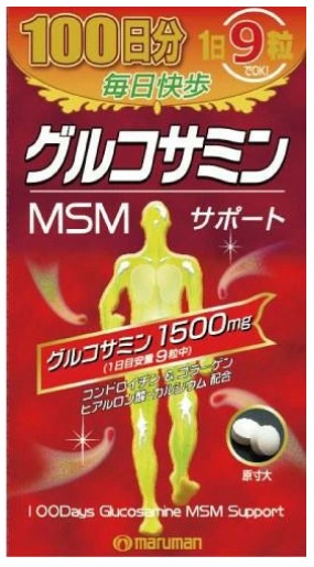 Пищевая добавка Глюкозамин МСМ Саппорт / Maruman H&B / 900 таб.