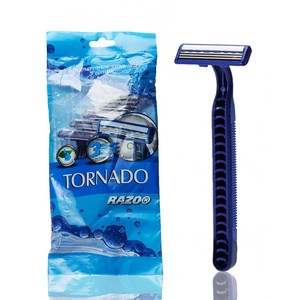 Одноразовые станки RAZO tornado 3 лезвия, 5 шт.