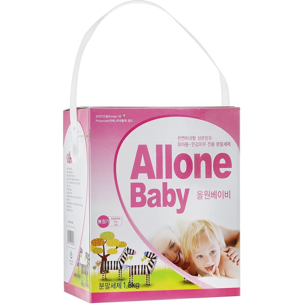 Концентрированный стиральный порошок C&E ALLONE для детского белья 1,8 кг