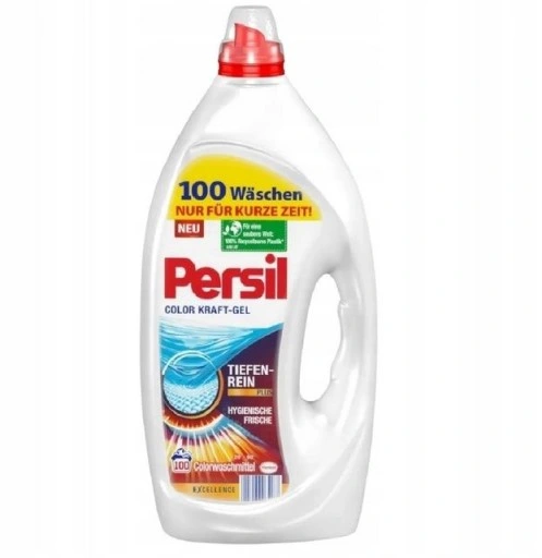 Гель для стирки PERSIL Kraft Gel Color для цветного белья, 100 стирок, 5 л