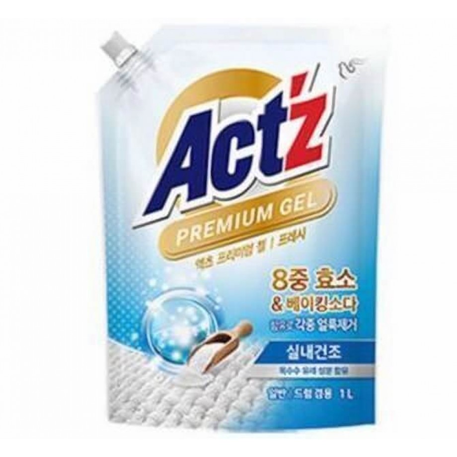 Гель для стирки PIGEON Act’z Premium Gel, аромат мяты, запасной блок, 1 л