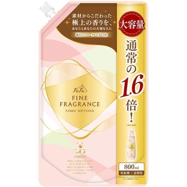 Антистатический кондиционер NISSAN FAFA для белья с роскошным цветочно-шипровым ароматом, запасной блок 1,4 л