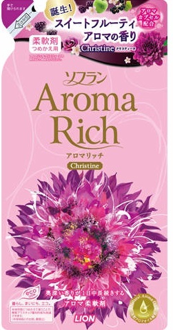 Кондиционер для белья LION Aroma с пряным фруктовым ароматом, запасной блок 450 мл