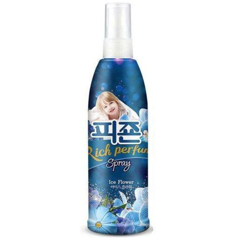 Кондиционер для белья PIGEON  Rich Perfume Spray (парфюмированный спрей с ароматом «Ледяной цветок») 80 мл