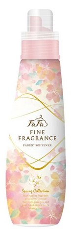 Кондиционер-ополаскиватель для белья NISSAN FAFA, с ароматом цветущей сакуры и нотками жасмина и фиалки, бутылка с колпачком-дозатором 600 мл