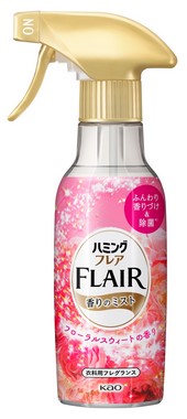 Кондиционер-спрей для тканей KAO Humming (тёплый аромат цветочного букета) 270 мл