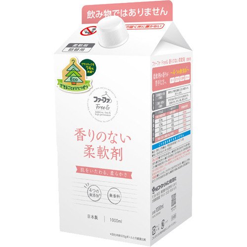 Концентрированный кондиционер для белья NISSAN FAFA (без аромата) 1000 мл