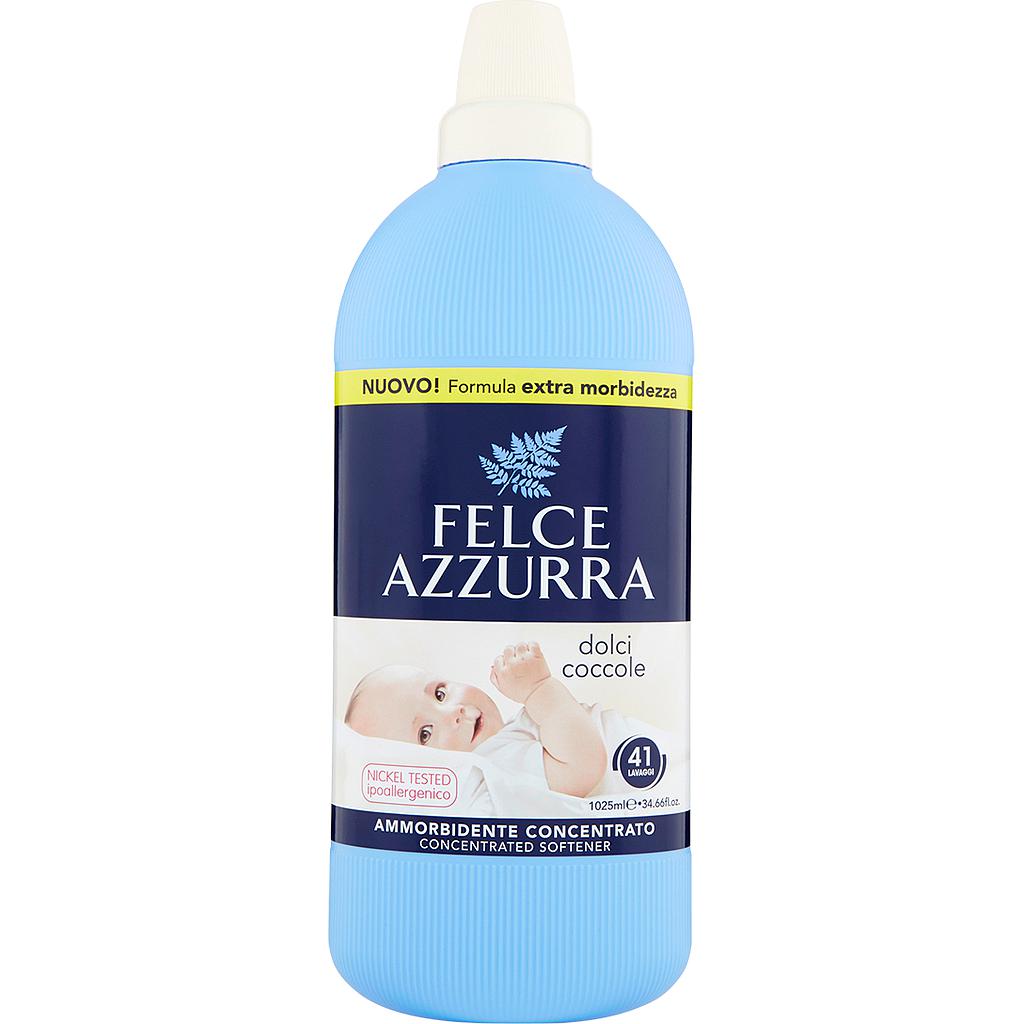 Концентрированный смягчитель для тканей Felce Azzurra Dolci coccole для людей с чувствительной кожей 1025 мл