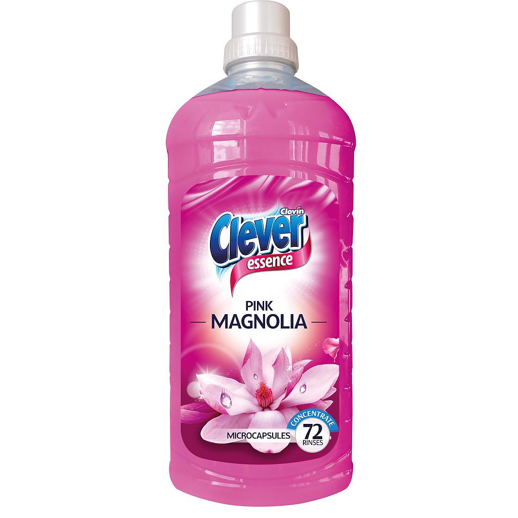 Ополаскиватель для белья концентрат Clever Essence Розовая магнолия 1,8 л