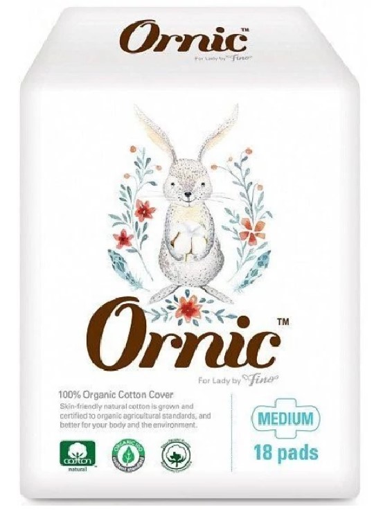 Классические тонкие гигиенические прокладки Ssangyoung (с крылышками (Стандарт) 25 см, 18 шт)