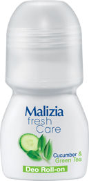 Дезодорант роликовый для тела Malizia «Ci cumber & Green Tea» серии Fresh Саге 50 мл.