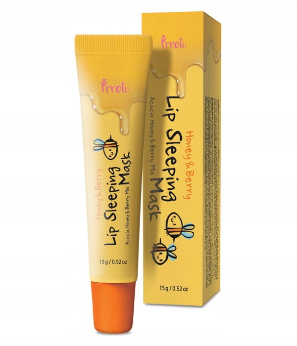 Маска для губ PRRETI Honey&Berry, 15 гр.