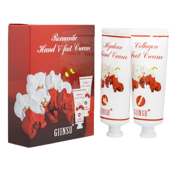 Набор - крем для рук CELLIO 100 мл с гиалуроновой кислотой и секретом улитки и крем для ног с коллагеном, 100 мл (для всех типов кожи)