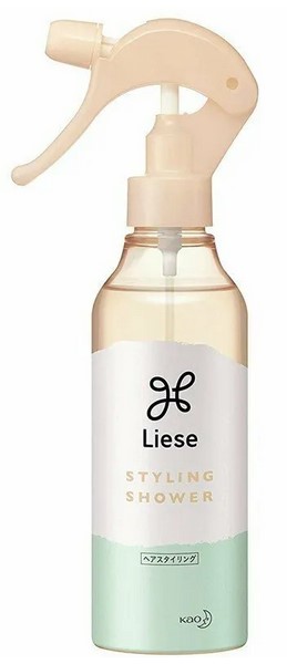 Спрей для придания гладкости пушистым и волнистым волосам KAO Liese с термозащитой Фен 200 мл