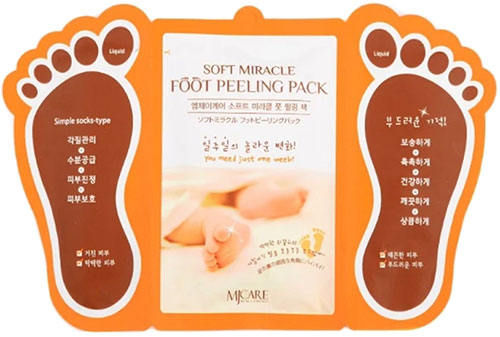 Маска-пилинг MIJIN  Care для ног+носочки 30 гр.