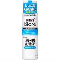 Мужской интенсивно увлажняющий лосьон после бритья КAO Men's Biore, бутылка 180 мл