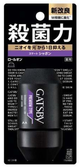 Премиальный роликовый дезодорант-антиперспирант Mandom с антибактериальным эффектом (с ароматом освежающего мыла) 60 мл