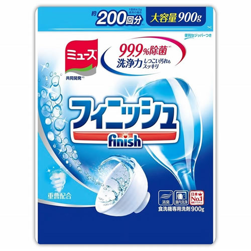 Порошок для посудомоечных машин Earth Chemical Finish Power&Pure 900 гр.