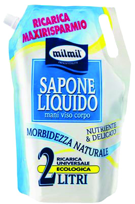 Жидкое мыло MILMIL  Bag Refill, 2000 мл.