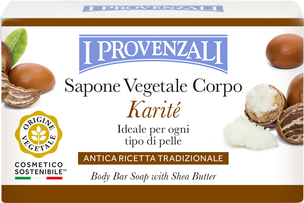 Мыло твердое I PROVENZALI KARITE, 250 гр