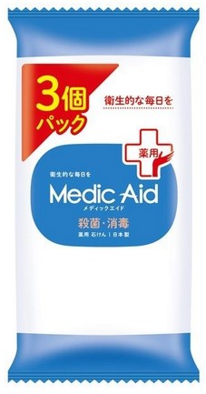 Увлажняющее туалетное мыло для рук NISSAN FAFA (с антибактериальным эффектом) кусок 90 гр х 3 шт