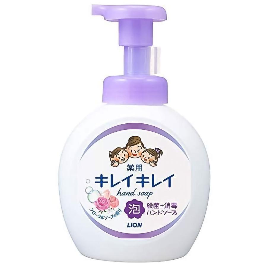 Мыло-пенка для рук LION KireiKirei с цветочным ароматом (помпа) 500 мл
