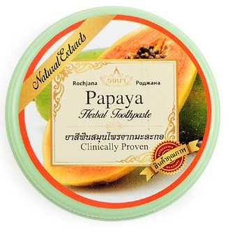 Зубная паста Rochjana Травяная с экстрактом Папайи 30 гр